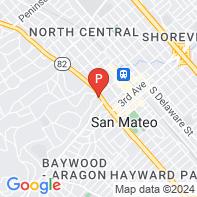 View Map of 1 Baywood Avenue,San Mateo,CA,94402